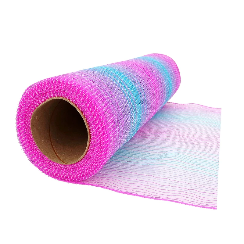 12 Pack: 10" x 6.3yd. Ombre Unicorn Mesh by Celebrate It®