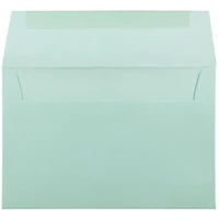JAM Paper A9 Aqua Blue Invitation Envelopes
