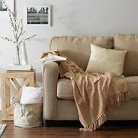 DII® Soft Natural Chenille Throw