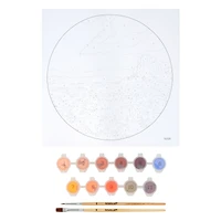 Desert Sunset Paint-by-Number Plywood Surface Kit by Artist's Loft®