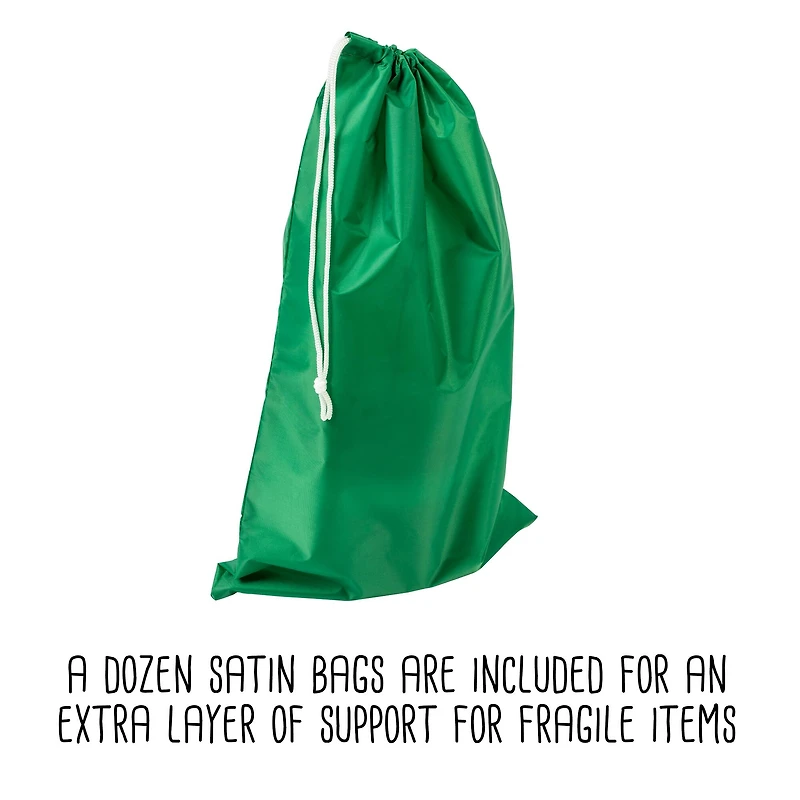 Honey Can Do Red Holiday Décor Box