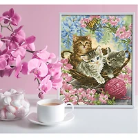 Diamond Dotz® Kitty Knits Diamond Painting Kit