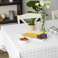 Kitchen Windowpane Tablecloth 52" x 52"