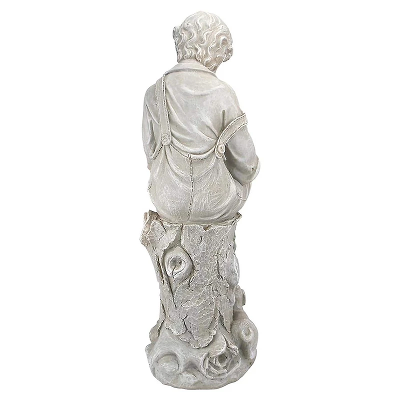 Design Toscano 34.5" Sebastian the Reading Child Garden Statue