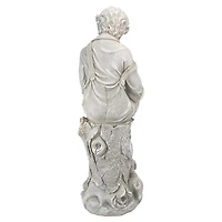 Design Toscano 34.5" Sebastian the Reading Child Garden Statue