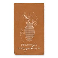 Orange Vase Beauty is Everywhere Towel Set