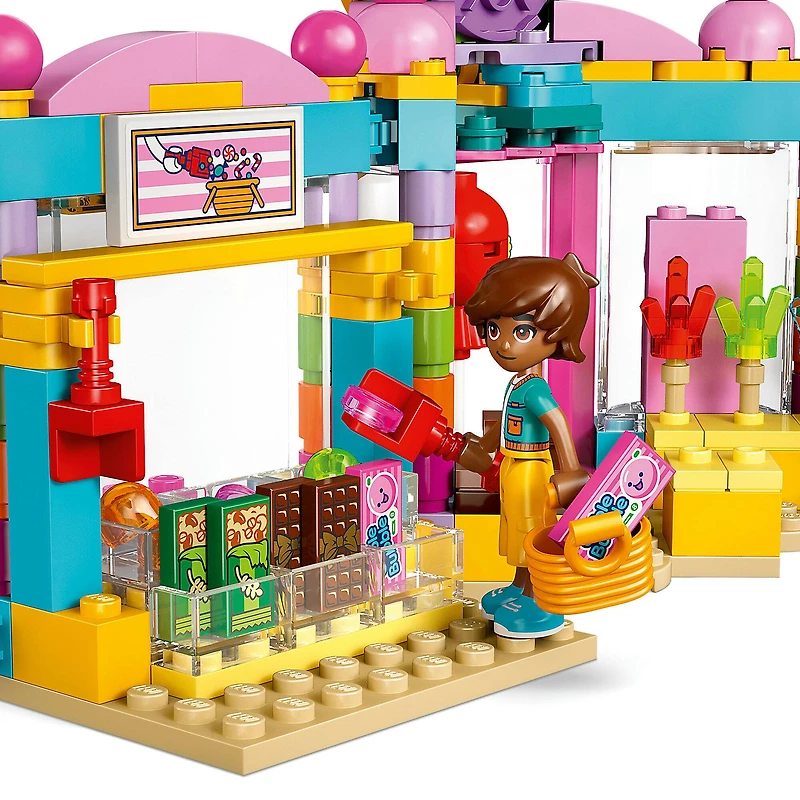 LEGO® Friends Heartlake City Candy Store Pretend-Play Set, Role-Play Toy 42649
