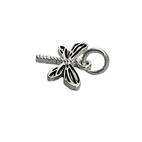 Charmalong™ Silver Plated Dragonfly Charm by Bead Landing™