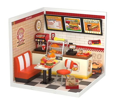 Rolife® Super Creator Yum Yum Burgers DIY Miniature Kit