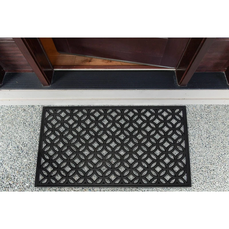DII® Lattice Rubber Doormat
