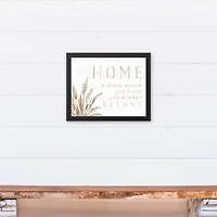 You will Always Belong 11" x 14" Black Framed Canvas