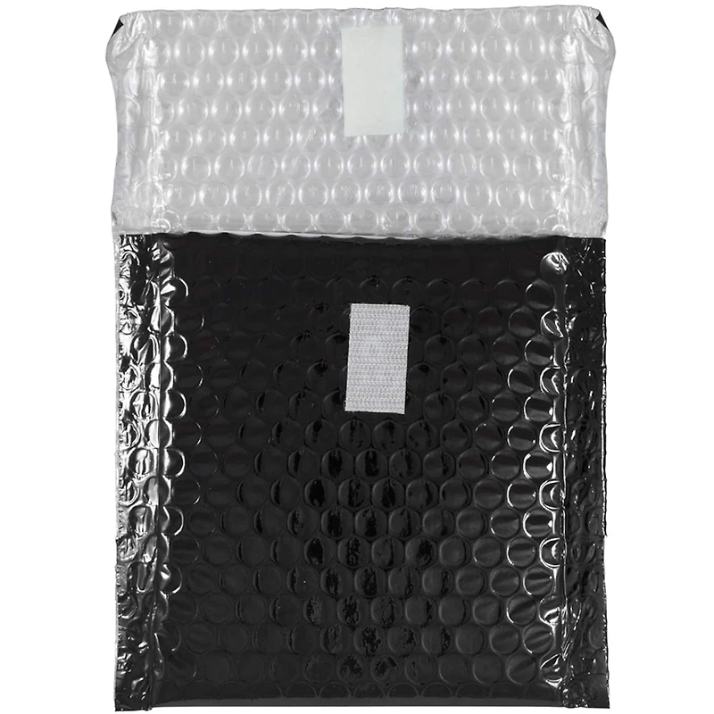 JAM Paper 5.5" x 6.5" Bubble Padded Mailers with Hook & Loop Closure