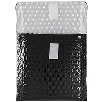 JAM Paper 5.5" x 6.5" Bubble Padded Mailers with Hook & Loop Closure