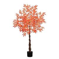 4ft. Autumn Vibrant Maple Artificial Fall Tree