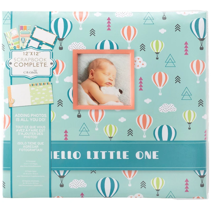 C.R. Gibson® Scrapbook Complete™ Hello Little One Album
