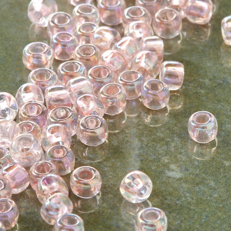 12 Pack: Toho® Dyed Rainbow Pink Japanese Glass Seed Beads, 6/0