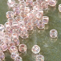 12 Pack: Toho® Dyed Rainbow Pink Japanese Glass Seed Beads, 6/0
