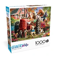 Assorted Country Life 1,000 Piece Puzzle