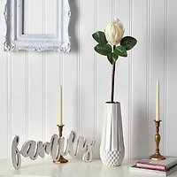 White King Protea Artificial Flower Stem, 4ct.