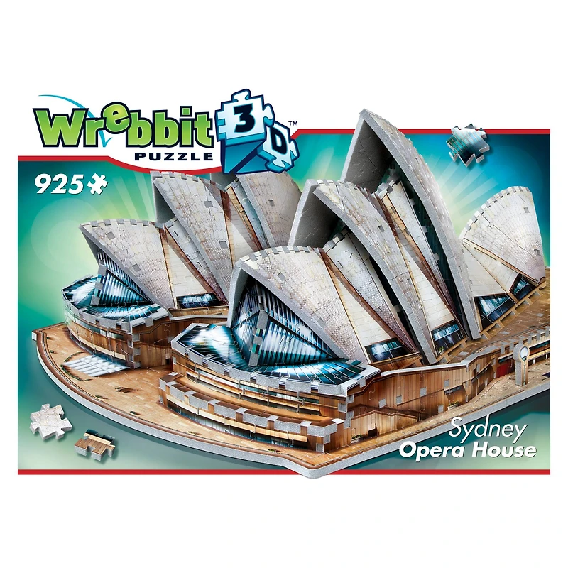 Wrebbit 3D Puzzle™ Sydney Opera House 925 Piece Puzzle