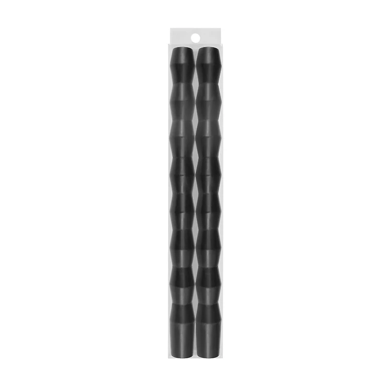 10" Black Column Taper Candles, 2ct. by Ashland®
