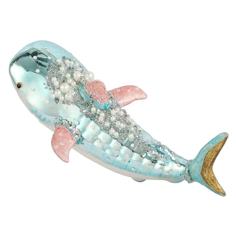 5.5" Shark Glass Ornament by Ashland®