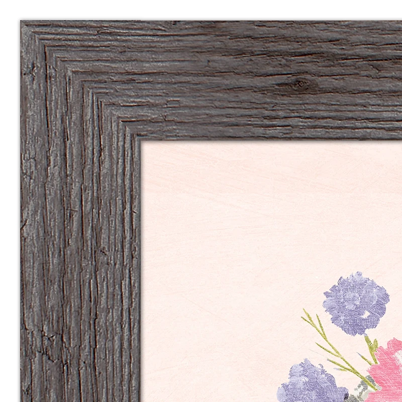 Owl with Flowers Western Framed Print