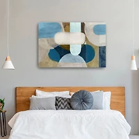 Lumaprints Hues of Indigo I Canvas Giclée Wall Art