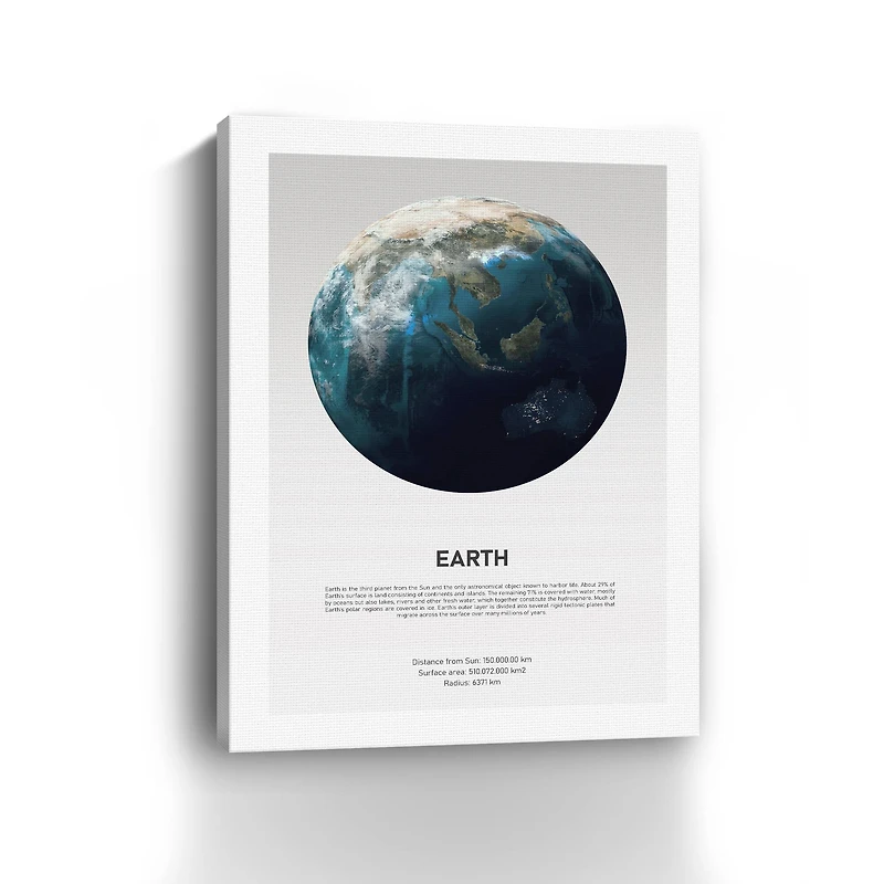 Earth Light Canvas Giclee