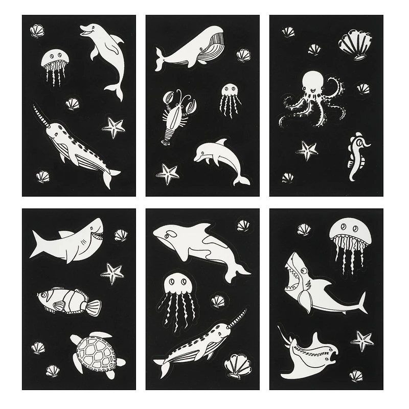 Sea Life Velvet Stickers by Creatology™