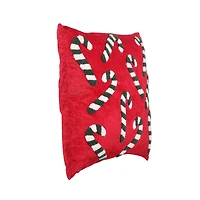 16" Candy Cane Throw Pillow by Ashland®