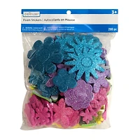 12 Packs: 200 ct. (2,400 total) Flower Foam Stickers by Creatology™