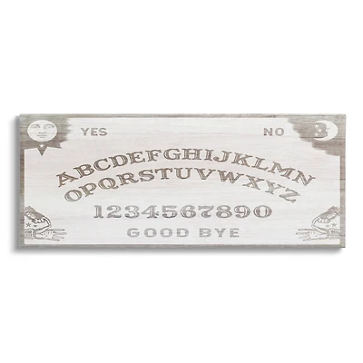 Stupell Industries Spooky Vintage Ouija Board Canvas Wall Art