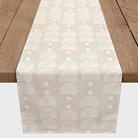 Geometric Lines Indoor/Outdoor Table Runner