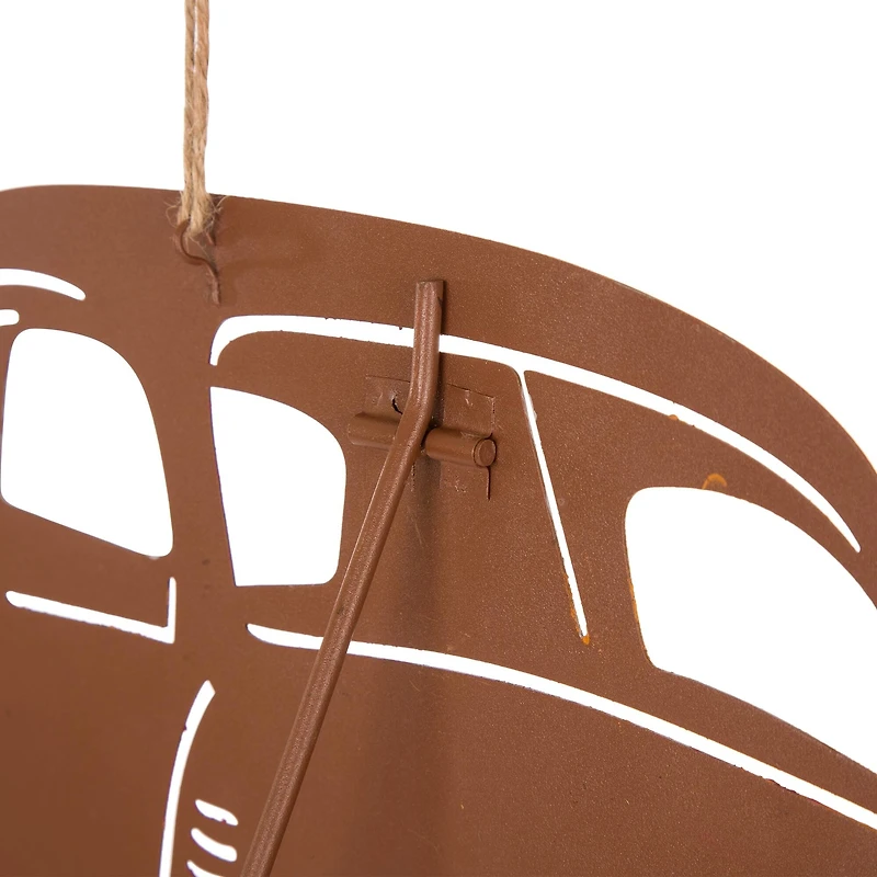 Glitzhome® Metal Rusty Truck Décor Sign