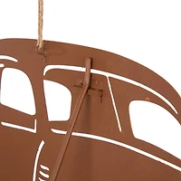 Glitzhome® Metal Rusty Truck Décor Sign