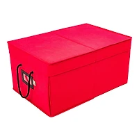 Santa's Bag 72ct. 4" Christmas Ornament Storage Box with Drawers