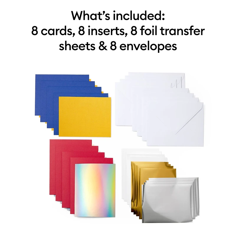 Cricut Joy™ A6 Foil Transfer Insert Cards