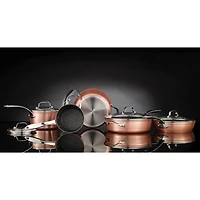 THE ROCK by Starfrit 10-Piece Copper Cookware Set