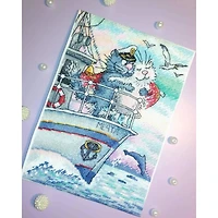 MP Studia Sea Of Love Cross Stitch Kit