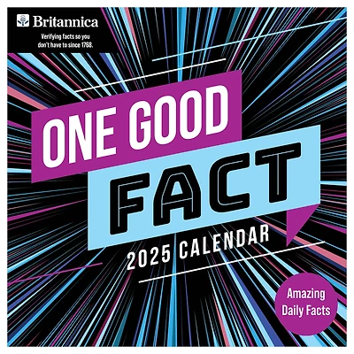 TF Publishing 2025 One Good Fact Wall Calendar