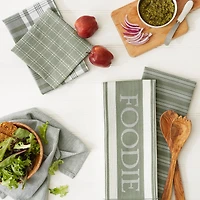DII® Foodie Dish Towel & Dishcloth Set