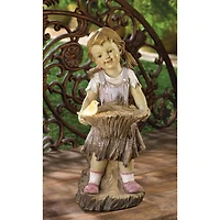 14.5" Sweet Summertime Solar Statue