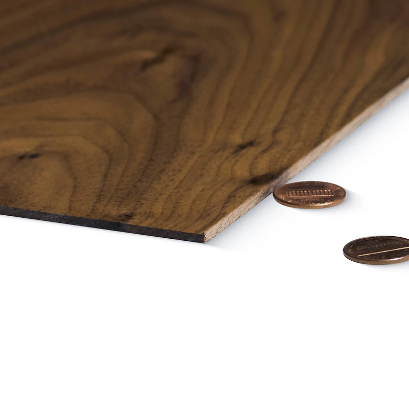 Glowforge® Proofgrade™ Medium Walnut Hardwood, 6" x 12"
