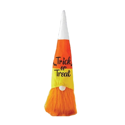 23" Candy Corn Gnome Décor