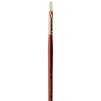 Connoisseur® Hog Bristle Long Handle Filbert Brush