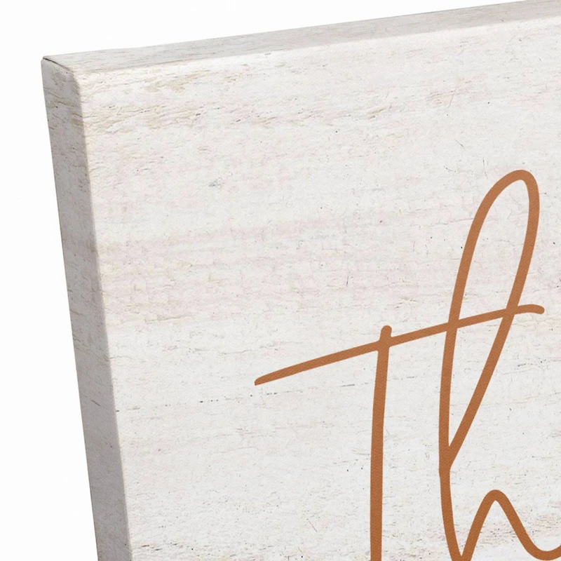 Thankful for Every Little Thing 18" x 12' Canvas Wall Art