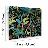 RoomMates Tropical Eden Peel & Stick Wallpaper