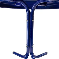 22" Outdoor Retro Tulip Side Table