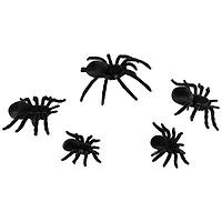 Spiders Halloween Clip-on Decorations - 9.5" - Set of 5